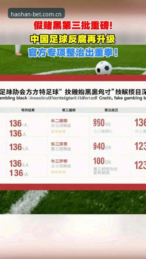 资深用户分享：从足协第三批禁足名单看中国足球反腐新格局——浩瀚体育平台深度观察